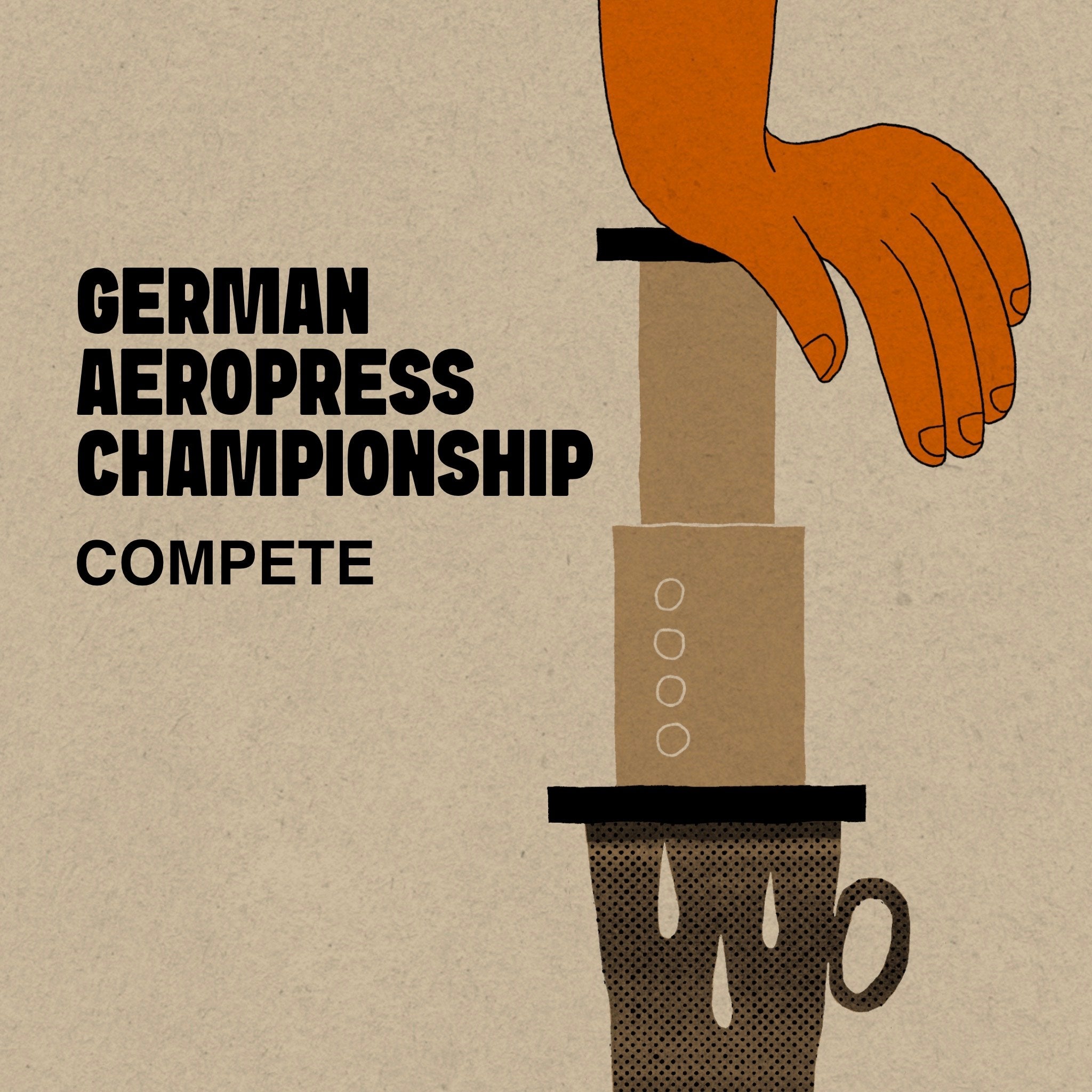 Anmeldung zur Deutschen AeroPress Meisterschaft 2025